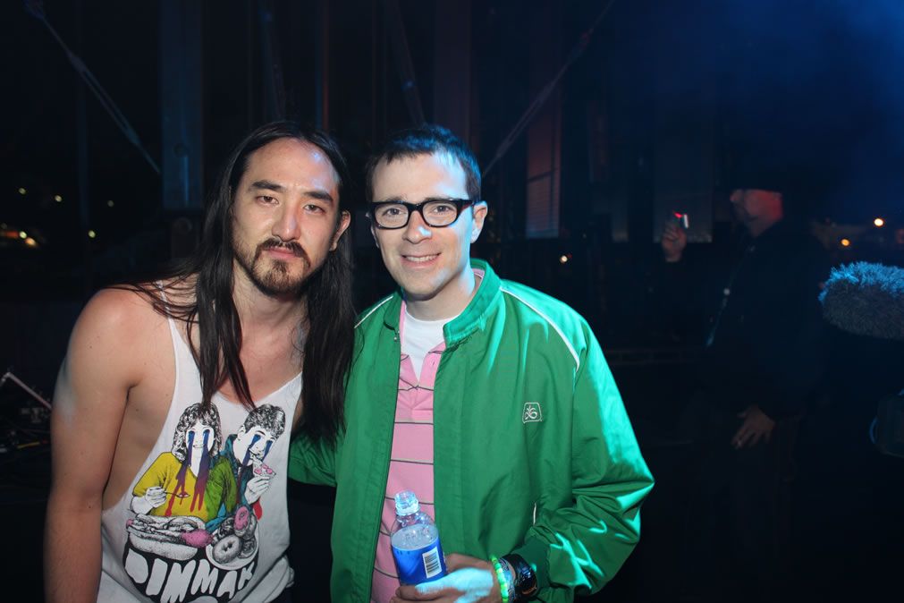 Aoki wants to open for Weezer and Rivers Cuomo wants to'feel cool' by 