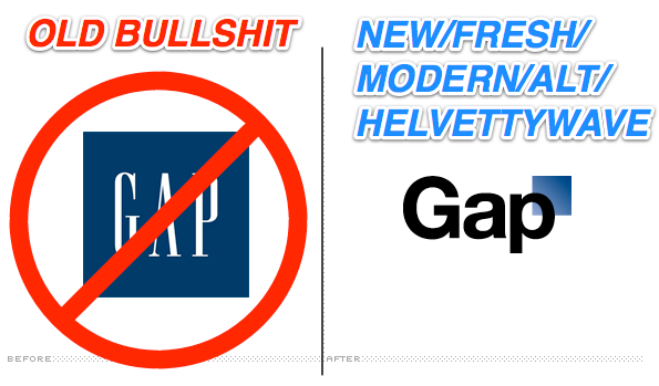 Is The Gap logo the ultimate
