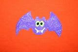 Orange Short Sleeve Shirt with Bat ***24-HOUR MIDNIGHT MADNESS AUCTION***