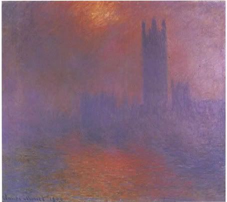 monet,house of parliament,impressionism