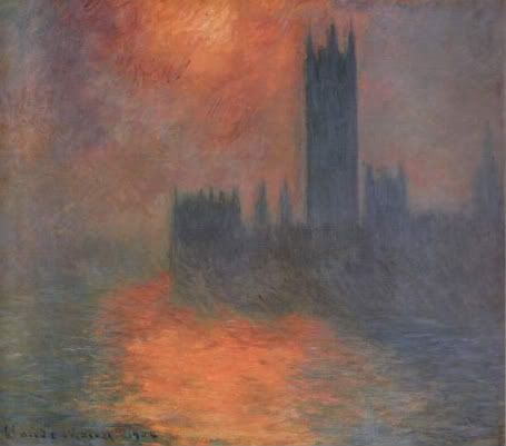 monet,house of parliament,impressionism
