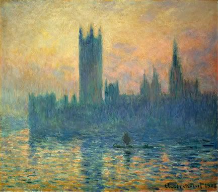 monet,house of parliament,impressionism