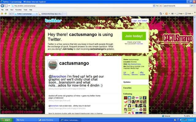 CACTUSmango Twitter