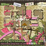 Crop Dreams - Bracket Quick Pages &amp; Embellishments