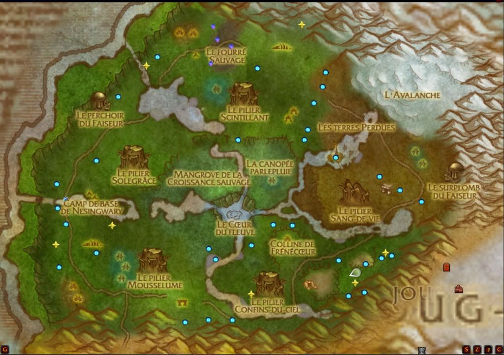 Sholazar clouds + Loque'nahak spawns bigmap view (click to enlarge)