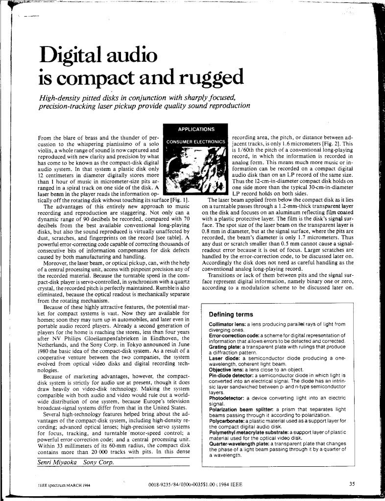 ALL you want to know about how a CD player works! Audiokarma Home