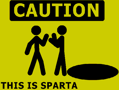 stick spartan kick