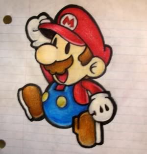 old mario front