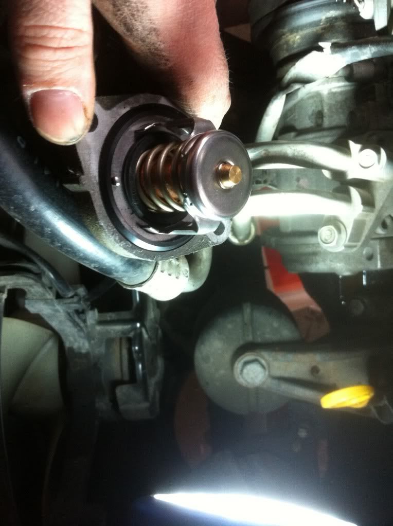 2.2L New Thermostat installed (pictures) Toyota Nation Forum