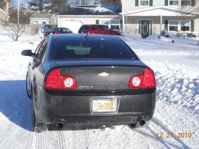2010 Malibu even with LS2's surprisingly good in a few inches of snow! | Chevrolet Malibu Forums Are Chevy Malibus Good In The Snow