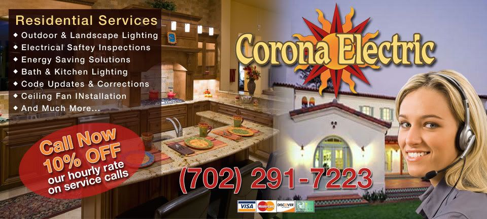 Corona Electric - Las Vegas Electrical Contractor (c) dannyblea one hour electric las vegas electrician