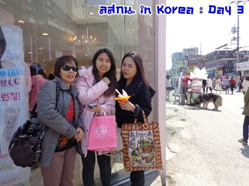 สมหลิน in Korea Day 3 วันแห่งการเสียทรัพย์
