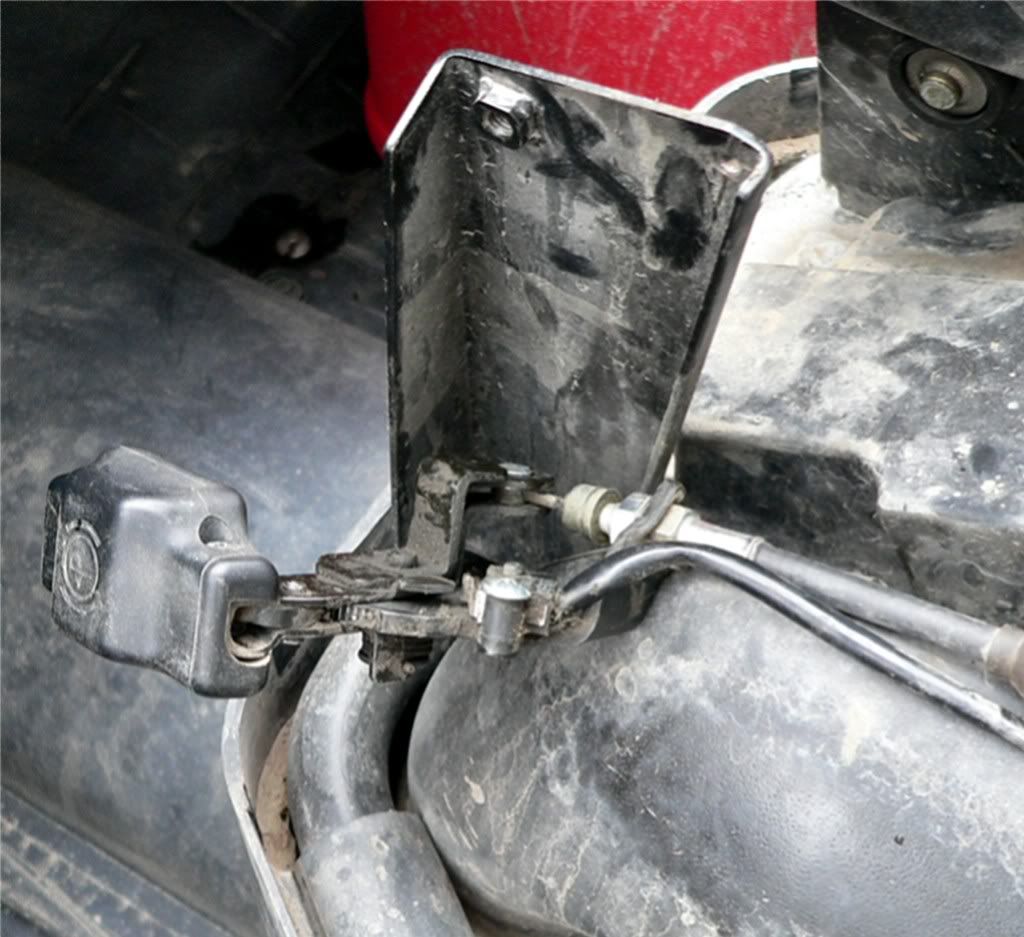 Rhino Parking Brake Handle Problem Yamaha Grizzly ATV Forum