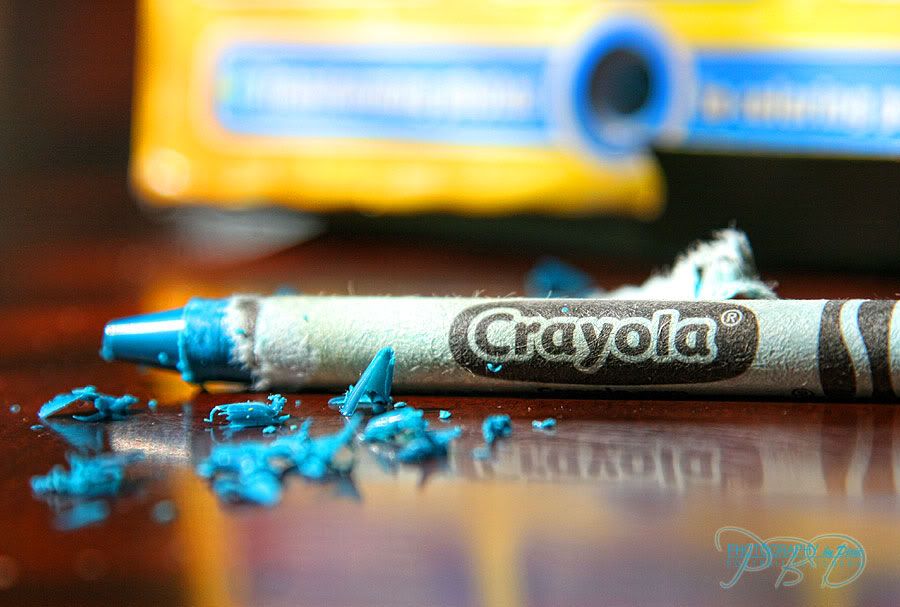 Crayon Blue