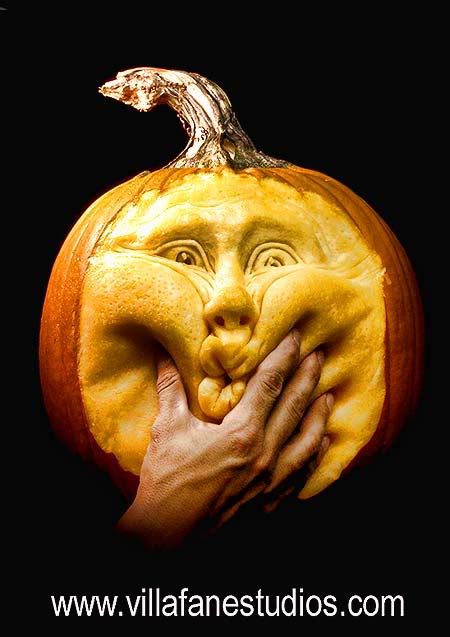 ray villafane carver pumpkin artist sculptur