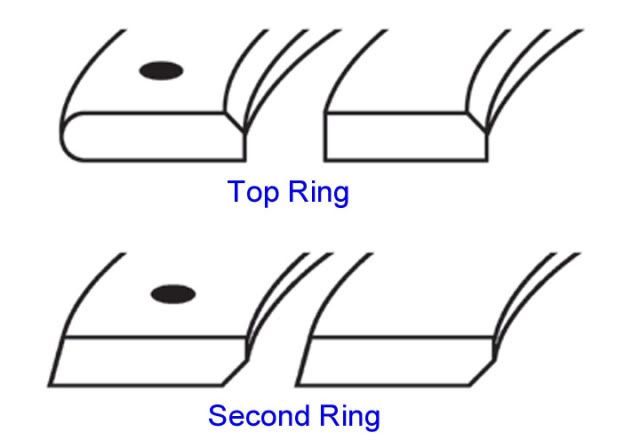 How to install piston rings on honda atv #2
