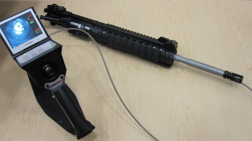 AR15 Barrel Inspection w/ Video Articulating Borescope