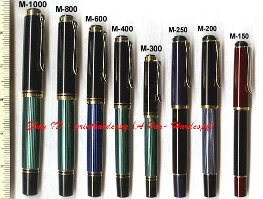 Pelikan size for m150 to m1000
