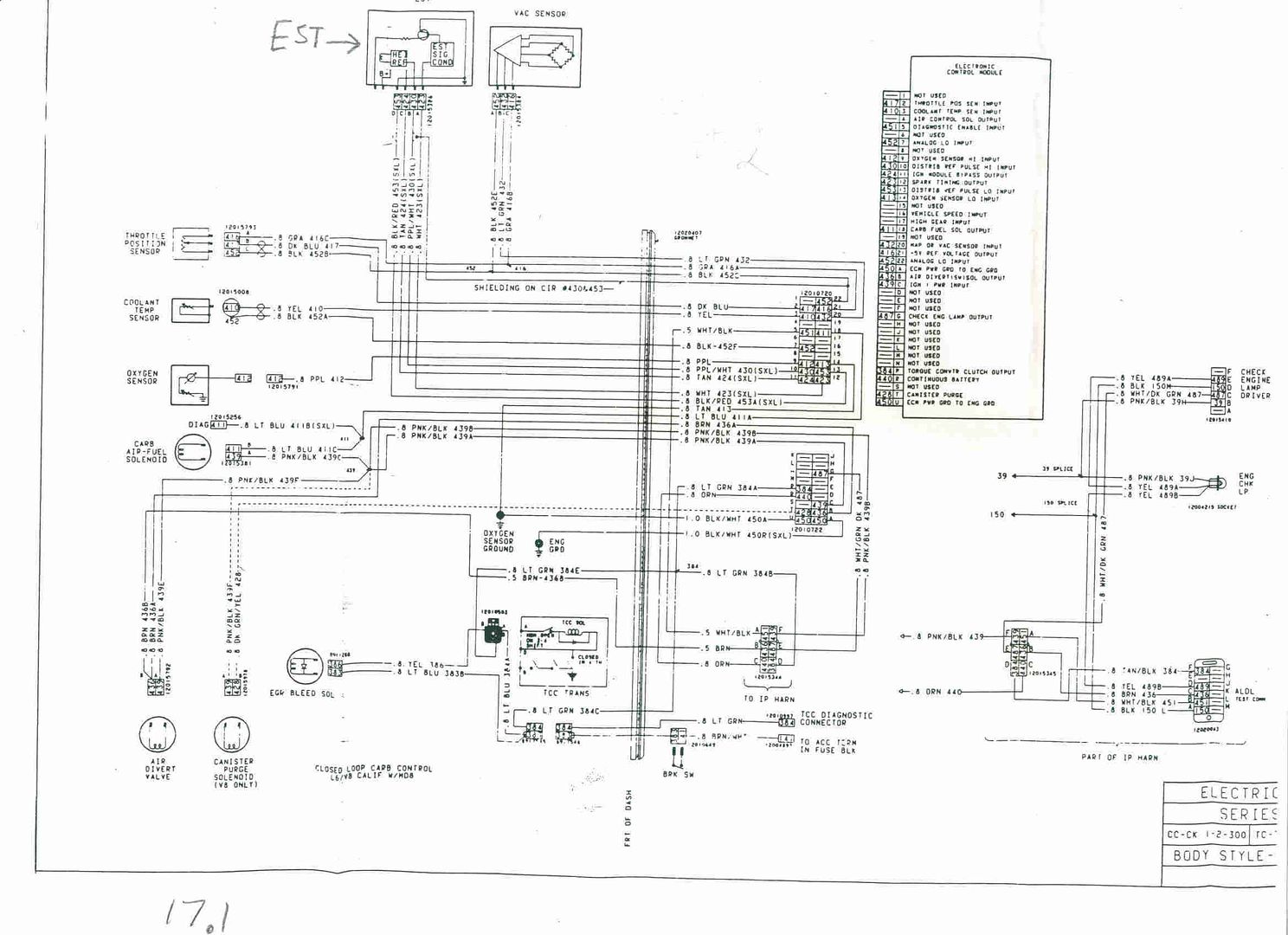 Wiring diagram for 84 6.2 Diesel Stick - The 1947 - Present Chevrolet