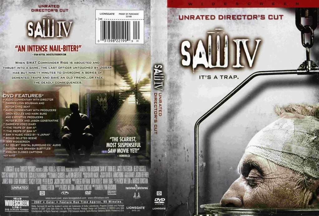 Saw 4 (2007) DVDR NTSC Unrated SeCtIoN8 preview 0