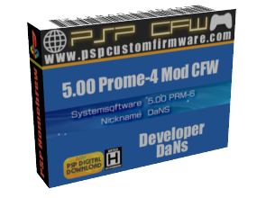 PSP CFW 5.00 Prome-4 Mod
