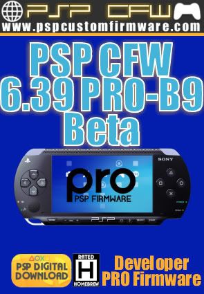 PSP CFW 6.39 PRO-B9 Beta