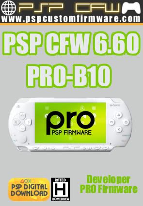 psp 6.60 pro b10 прошивка скачать