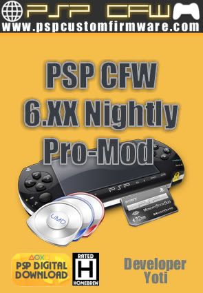 PSP CFW 6.XX Nightly Pro-Mod 
