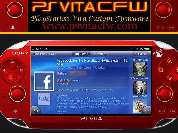 Facebook for PS Vita Facebook for PS Vita thumbnail