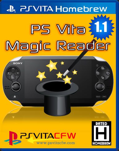 PS Vita Magic Reader 1.1 – PS Vita Hack PS Vita Magic Reader 1.1 – PS Vita Hack thumbnail
