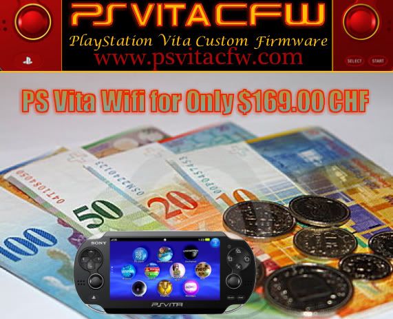 PS Vita Wifi for Only 169.00 CHF PS Vita Wifi for Only 169.00 CHF thumbnail