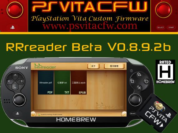 RRreader Beta V0.8.9.2b – PS Vita Homebrew RRreader Beta V0.8.9.2b – PS Vita Homebrew thumbnail