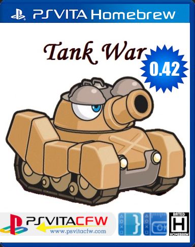 Tanque de guerra 0,42 - PS Vita miniaturas Homebrew