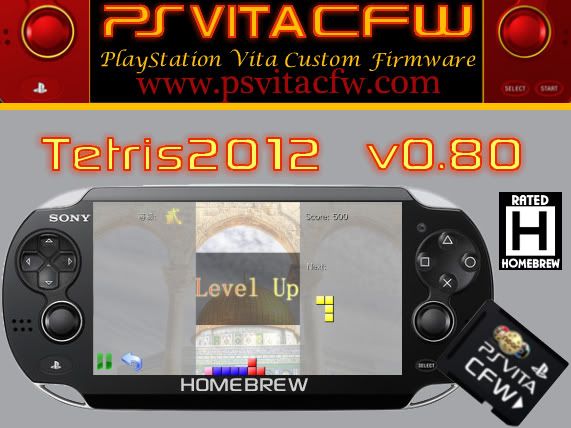 Tetris2012 0.80 – PS Vita Homebrew Tetris2012 0.80 – PS Vita Homebrew thumbnail