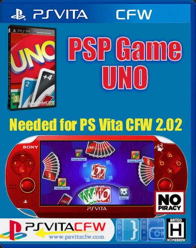PSP Game Uno needed for PS Vita CFW 2.02 PSP Game Uno needed for PS Vita CFW 2.02 thumbnail
