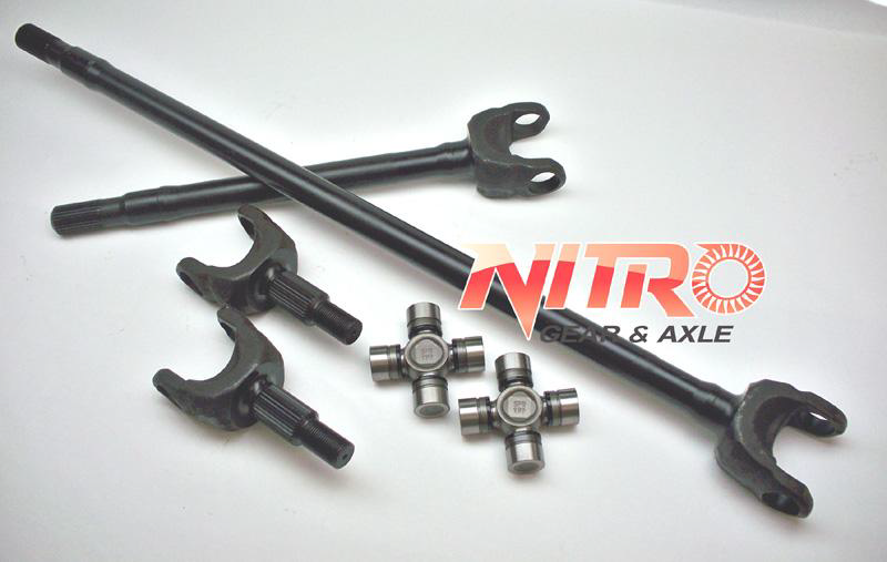 JK Chromoly Axle Kits by NITRO Gear Pirate 4x4