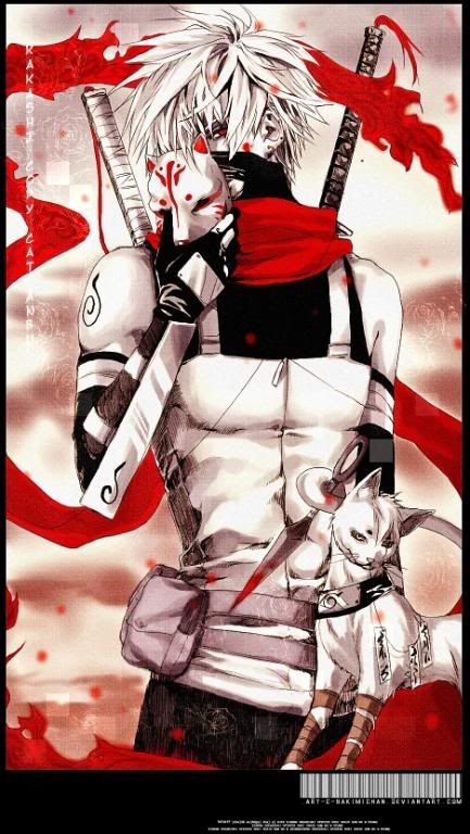 Kakashi copy cat Anbu  by sakimich