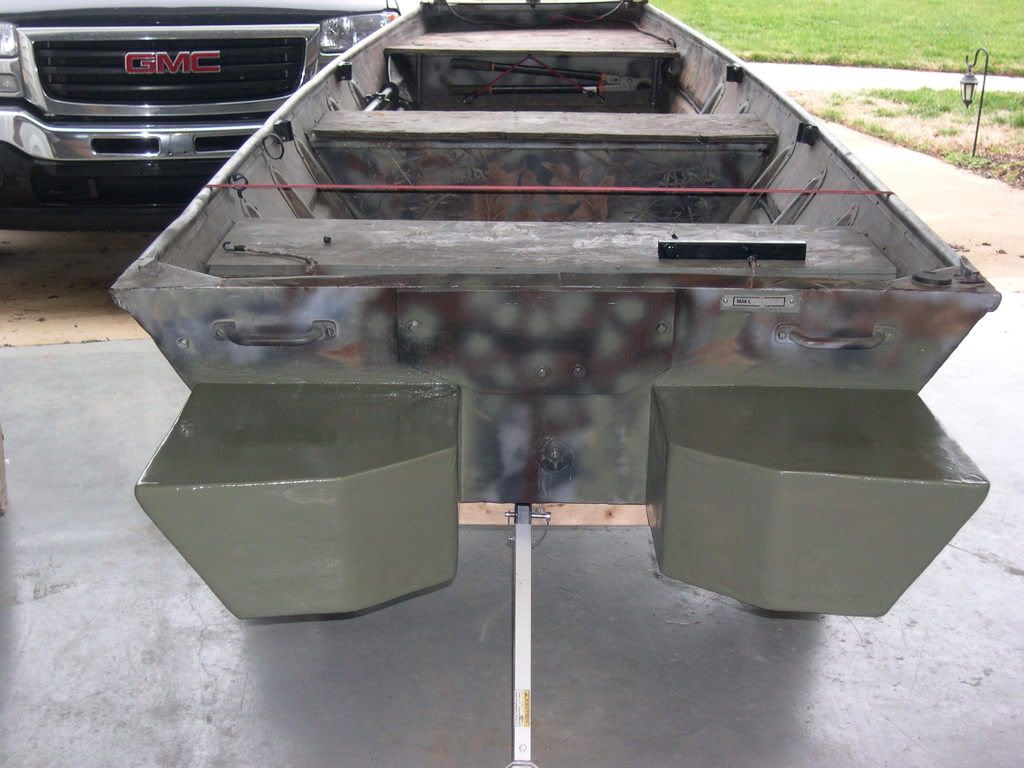 Finished the Pods Waterfowl Boats, Motors, & Boat Blinds