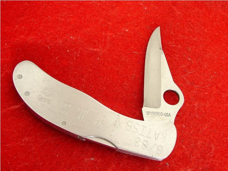 Early 1980's Spyderco Worker C01