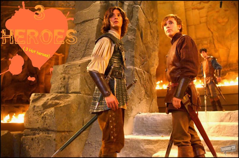 william moseley and skandar keynes. Moseley,Skandar Keynes