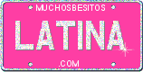 latina vanity plate