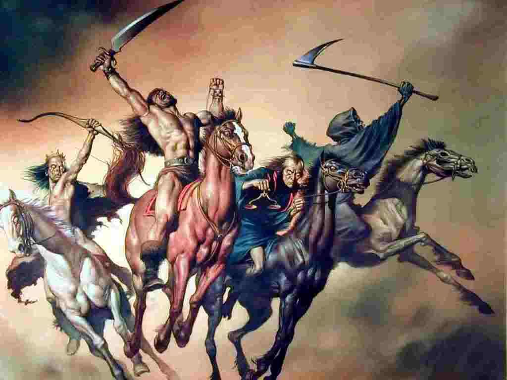 Four horsemen in the sky...