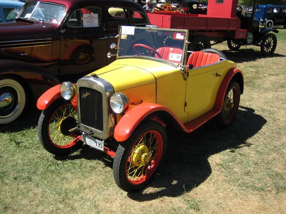 Austin Seven These things really are minuscule like a halfscale model of