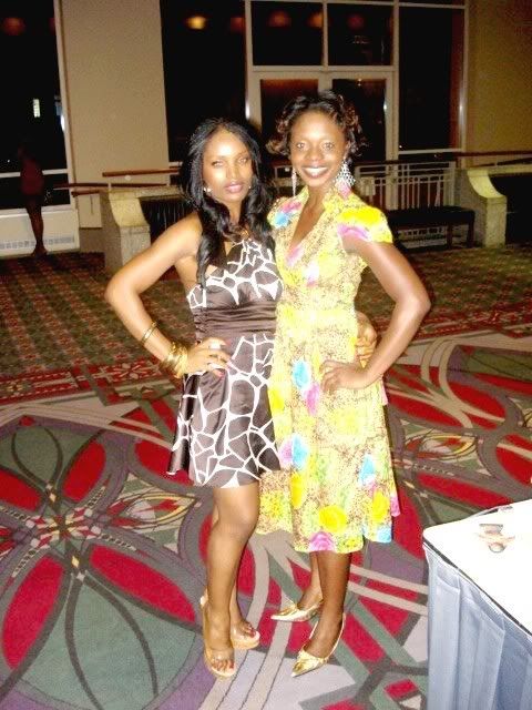 Me and D at Miss Liberia pageant Pictures, Images and Photos