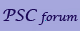 PSC Forum