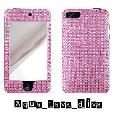 Ipod Touch Rhinestone Covers on Rhinestone Bling Case Cover For Ipod Touch 2nd 3rd Gen   Ebay