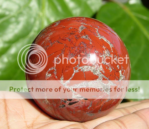 50 mm gorgeous brecciated jasper crystal sphere gemstone ball