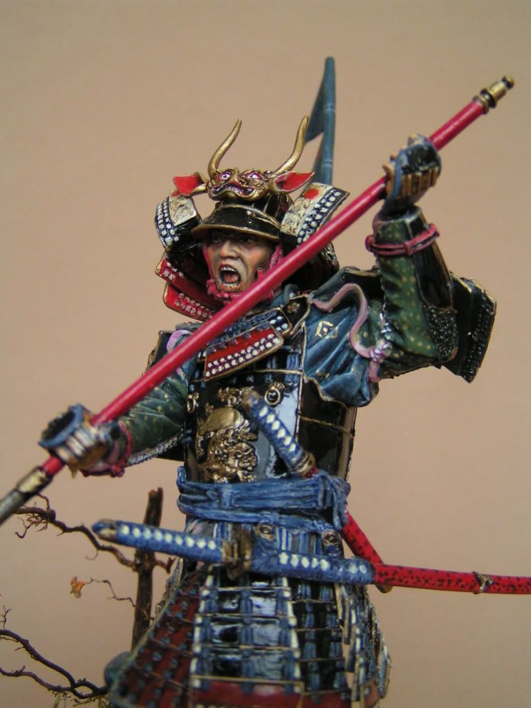 Samurai With Naginata Pegaso Models 90mm6 Photo by stosser_69 | Photobucket