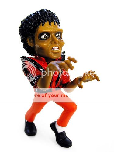 neugramm michael jackson thriller vinyl figure SET  