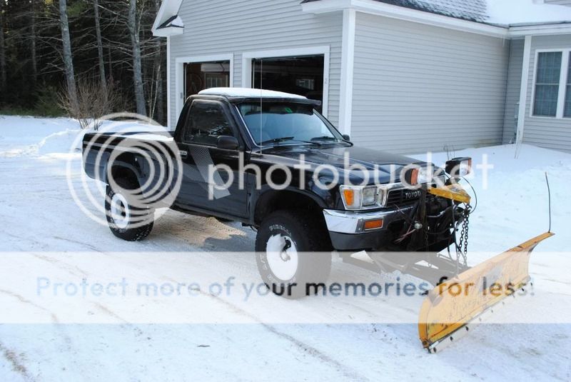 2011 Toyota tacoma snow plow